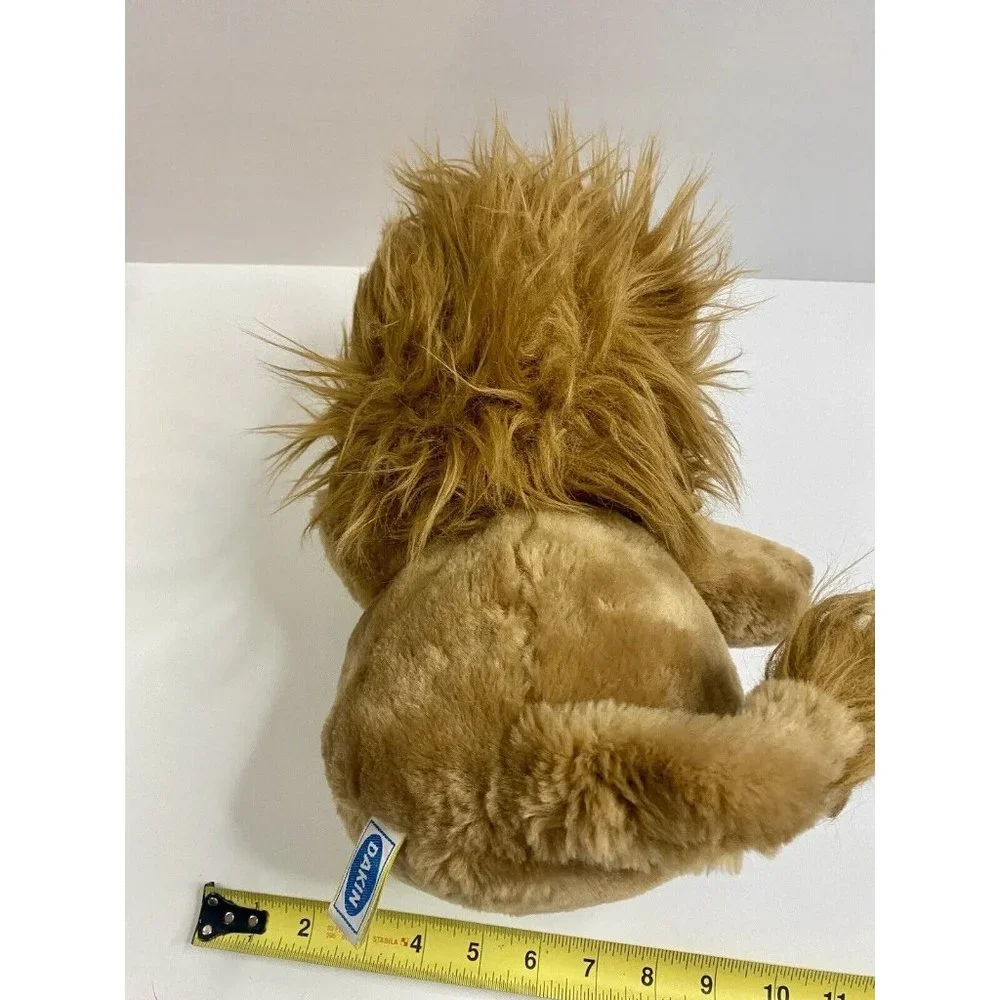 Dakin Ludicrous Lion Plush Nature Babies Stuffed Animal Vintage 1982‎ 10” READ